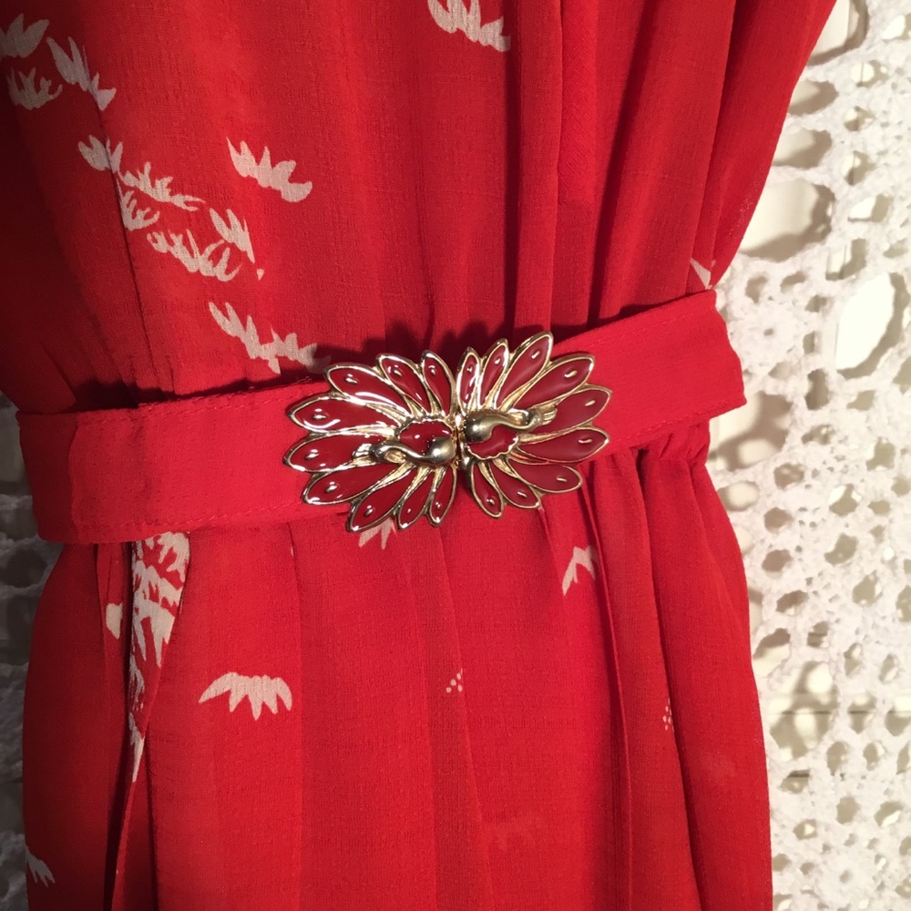 VINTAGE MIDI DRESS - Picture 2 of 8